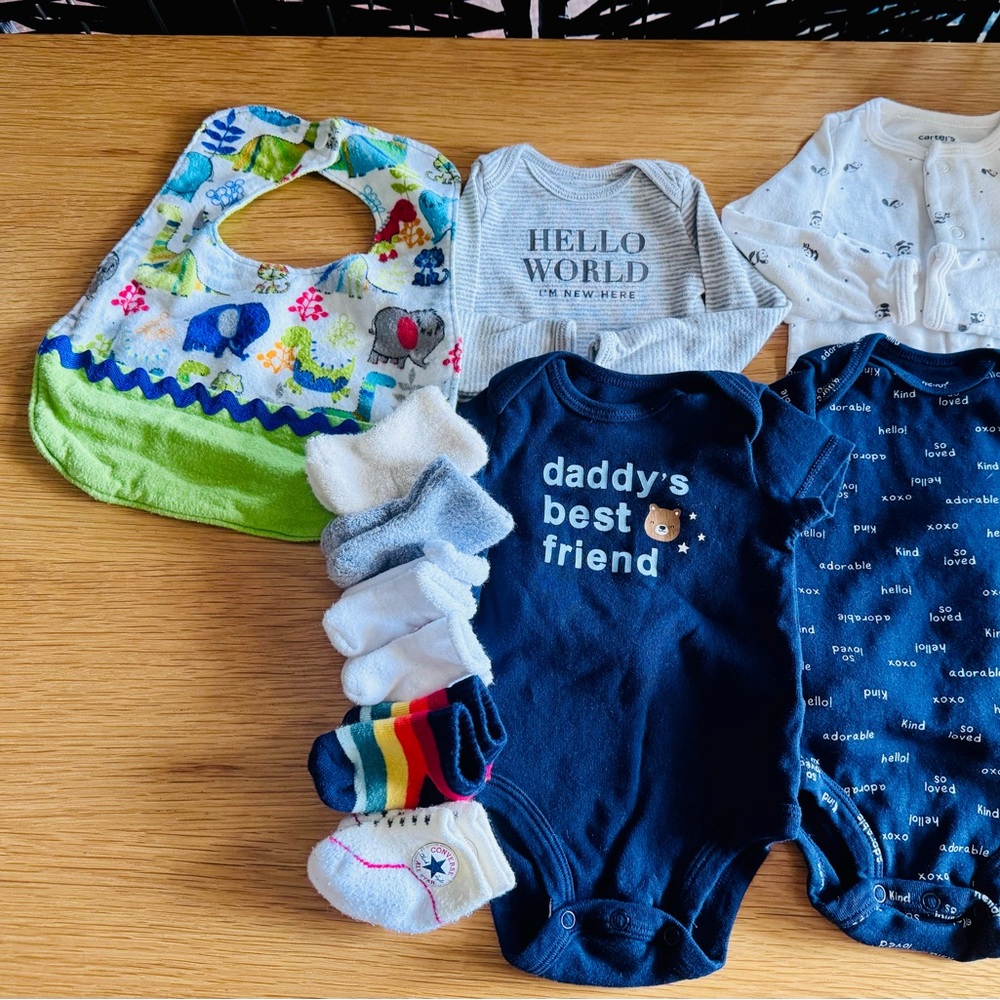 Carter’s Baby Boy Bundle - 0-3months